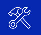 Icon of hammer and wrench